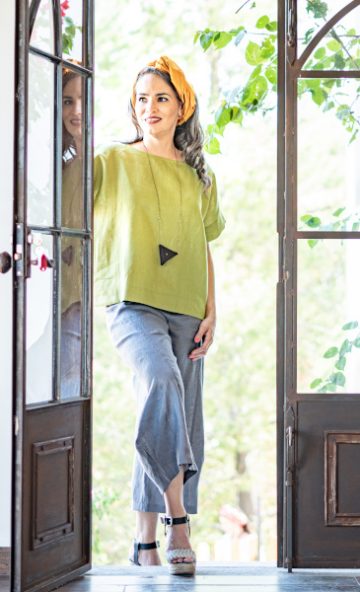 Blusa Nogal-Pantalon Zirah